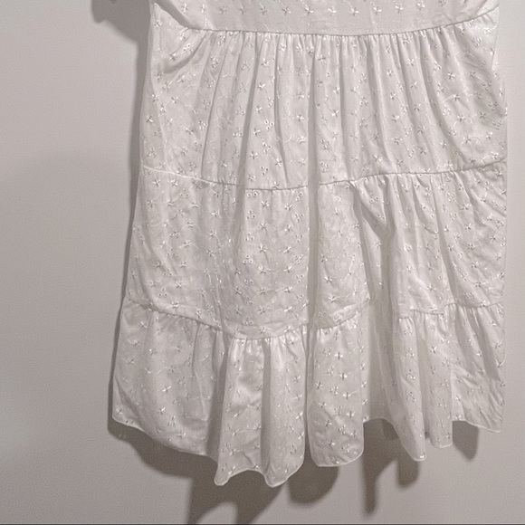 PRETTY LITTLE THING White Broderie Anglaise Smock Dress - Picture 6 of 12